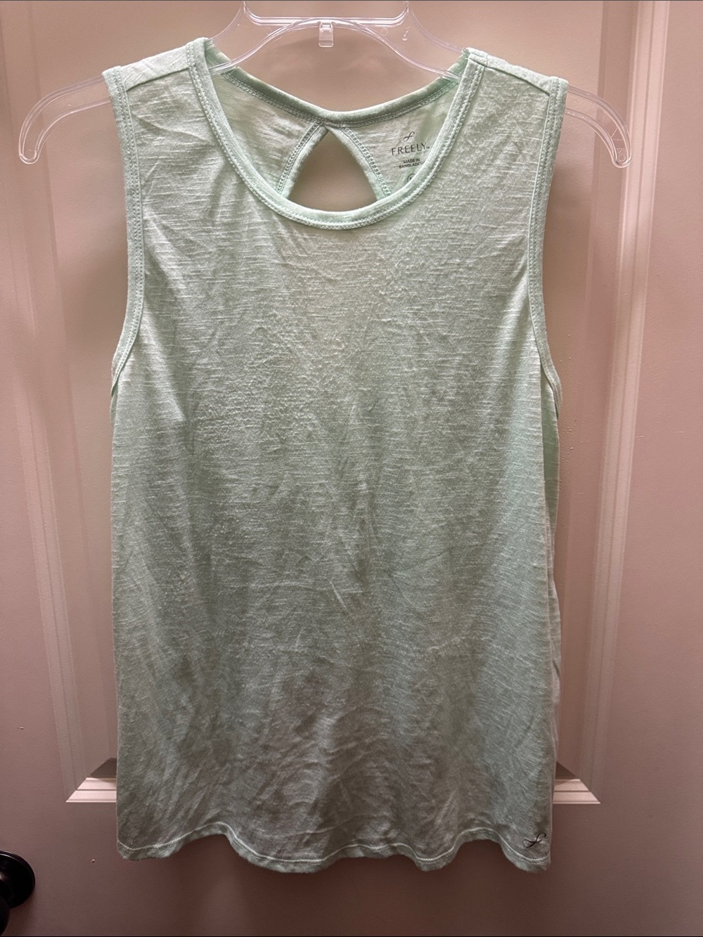 Firefly Mint Keyhole Muscle Tank